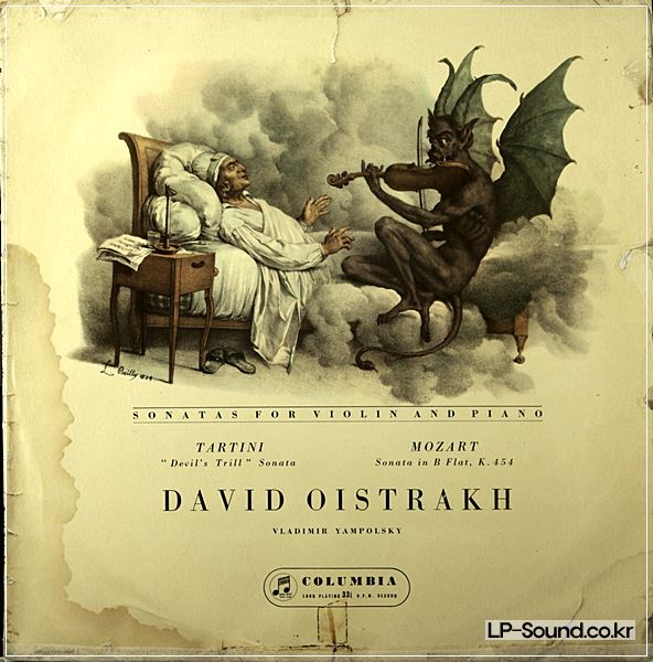 TARTINI: 'DEVIL'S TRILL' SONATA - DAVID OISTRAKH **COLUMBIA 33CX 1415 2LP