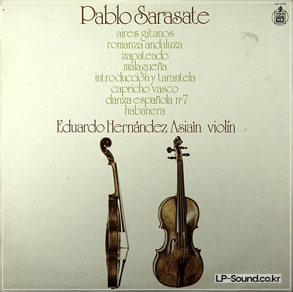 PABLO SARASATE VIOLINISTA EDUARDO ASIAIN HISPA VOX  URTRA RARE (1장 판매완료)