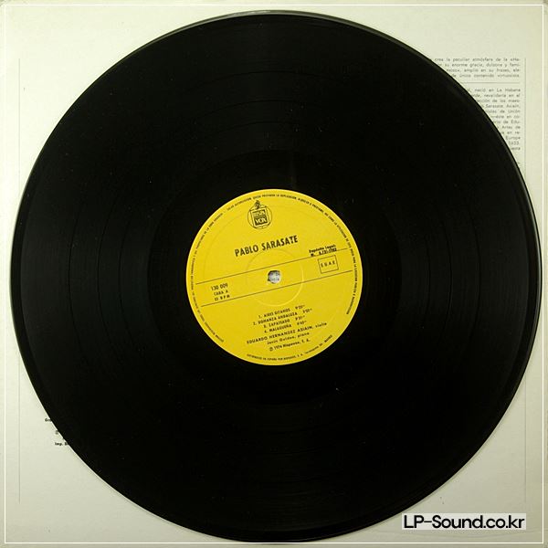 PABLO SARASATE VIOLINISTA EDUARDO ASIAIN HISPA VOX  URTRA RARE (1장 판매완료)