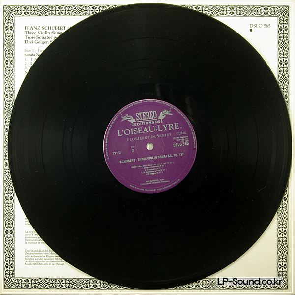 JAAP SCHRODER & CHRISTOPHER HOGWOOD  -  SCHUBERT VIOLIN SONATA