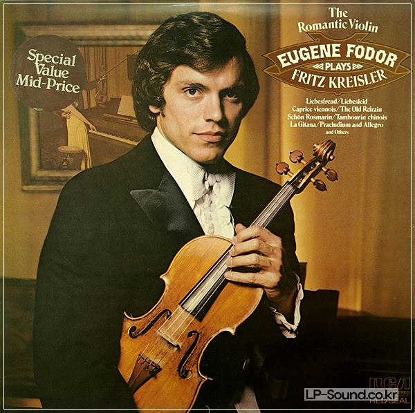 EUGENE FODOR PLAYS FRITZ KREISLER ROMANTIC VIOLIN RCA RED SEAL