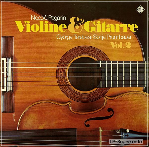 TEREBESI/PRUNNBAUER PAGANINI VIOLIN & GUITAR VOL.2 - TELEFUNKEN 6.41936