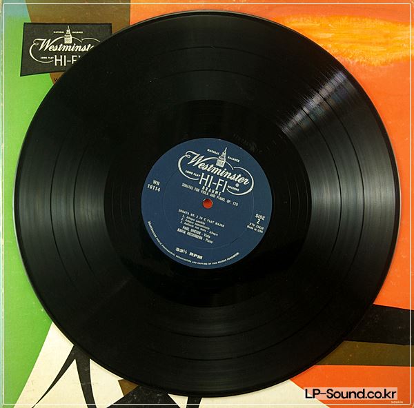 PAUL DOKTOR/NADIA REISENBERG BRAHMS VIOLA SONATAS -WESTMINSTER WN 18114