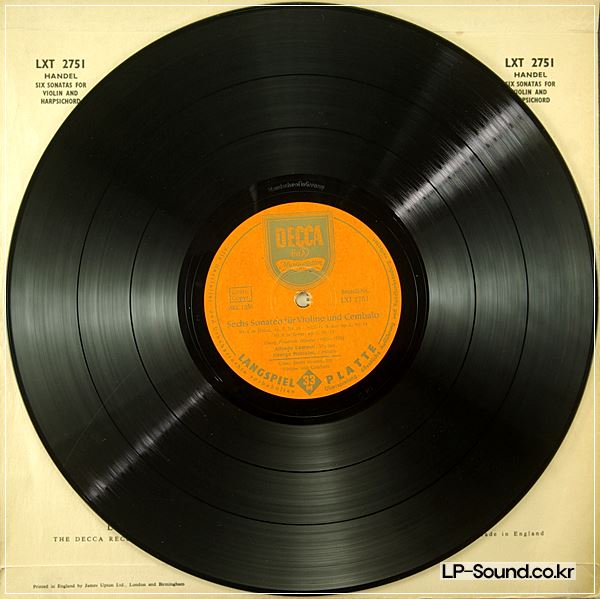 CAMPOLI / HANDEL SONATA NO.4 & 6 FOR VIOLIN AND HARPSICHORD