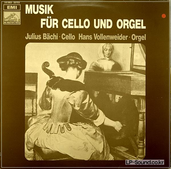 MUSIC FOR CELLO AND ORGAN /JULIUS BACHI