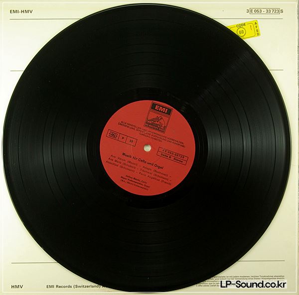 MUSIC FOR CELLO AND ORGAN /JULIUS BACHI