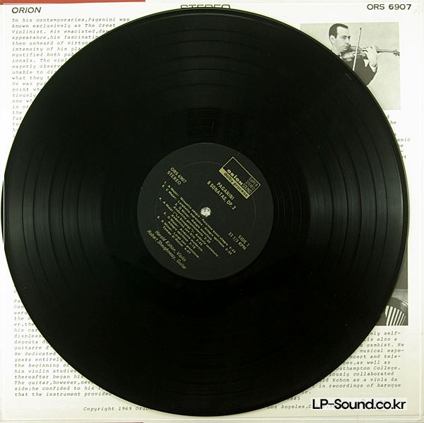 PAGANINI, 12 SONATAS FOR VIOLIN AND GUITAR, KOHON, SHAUGHNESSY