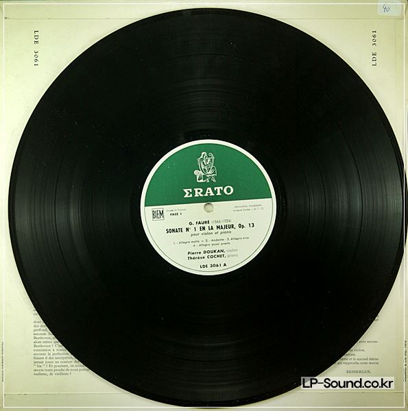 GABRIEL FAURE DEUX SONATES POUR VIOLON ET PIANO OP. 13 / OP. 108