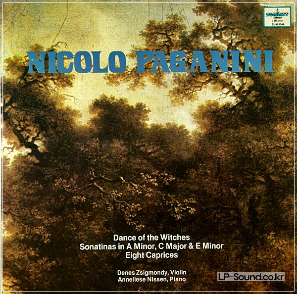 ZSIGMONDY/NISSEN : PAGANINI LP 1978 SUMMIT 5049