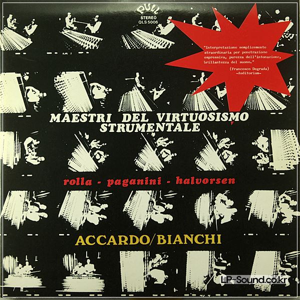 MAESTRI DEL VIRTUOSISMO STRUMENTALE 2LP ORIG ITALY 1976