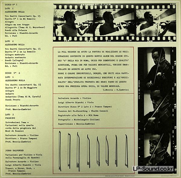 MAESTRI DEL VIRTUOSISMO STRUMENTALE 2LP ORIG ITALY 1976