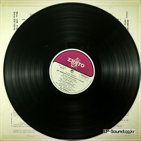 VIVALDI CELLO SONATAS TORTELIER VEYRON-LACROIX ERATO