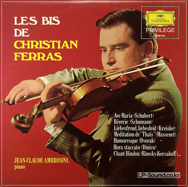 CHRISTIAN FERRAS LES BIS - JEAN-CLAUDE AMBROSINI / DGG
