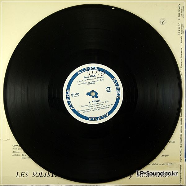 HENRI KOCH IN MEMORIAM VIVALDI ALPHA SP 6004