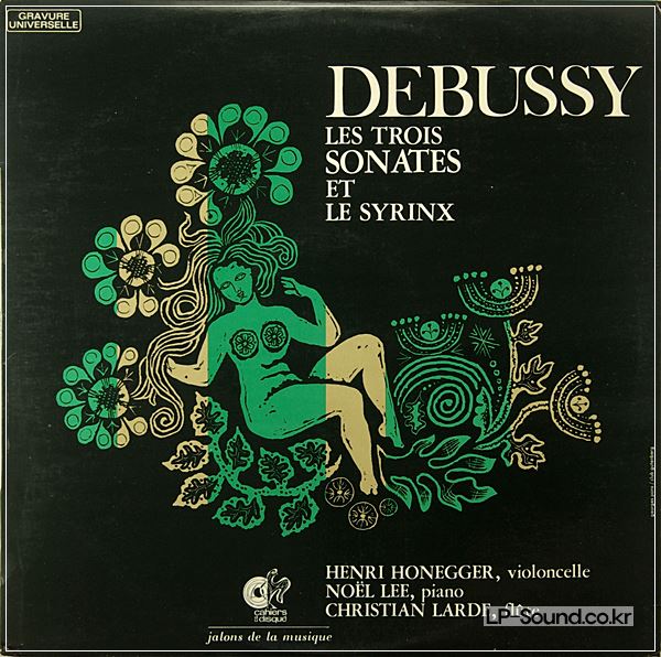 DEBUSSY: LES TRIOS SONATES - HENRI HONEGGER **JALONS DE LA MUSIQUE JM 037
