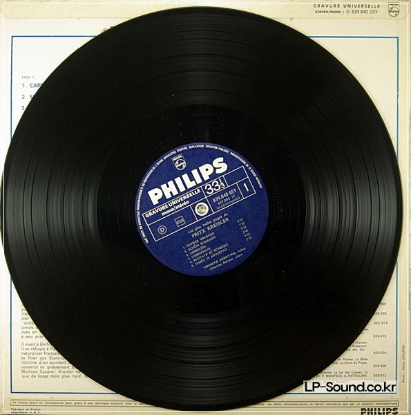 HENRYK SZERYNG -FRITZ KREISLER