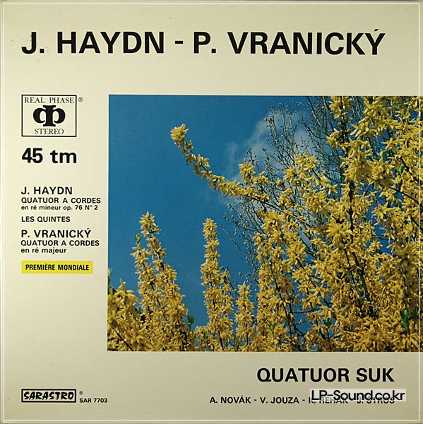 HAYDN VRANICKY  SUK.  AUDIOPHILE 45 RPM SARASTRO
