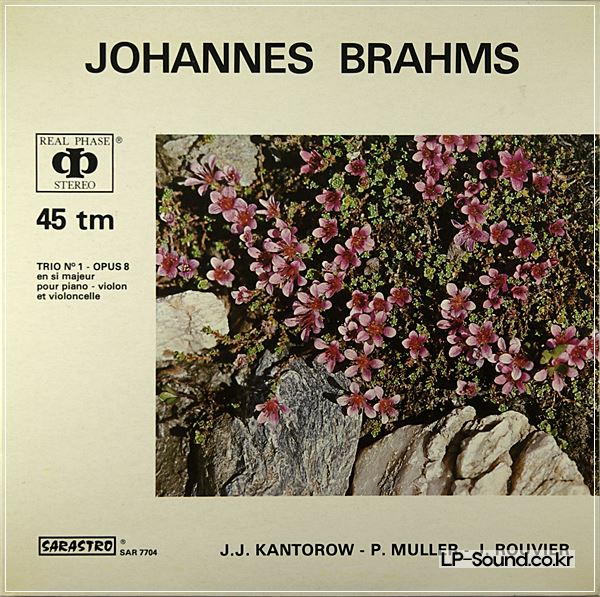 AUDIOPHILE 45 RPM SARASTRO BRAHMS VIOLIN