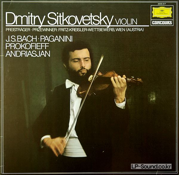 DMITRY SITKOVETSKY VIOLIN RECITAL