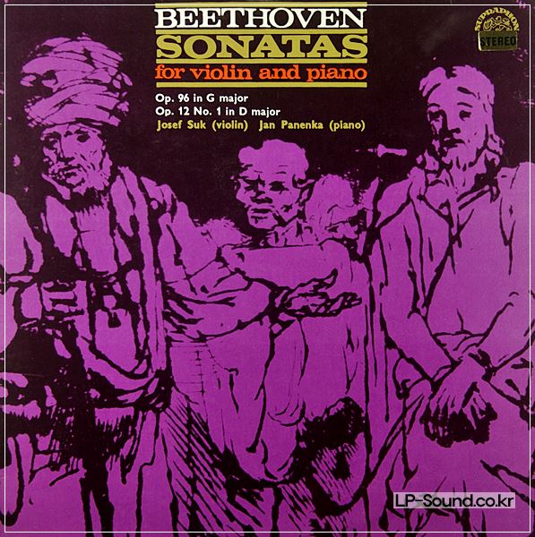 SUK PANENKA - BEETHOVEN VIOLIN & PIANO SONATAS OPP.96, 12 NO.1 SUPRAPHON
