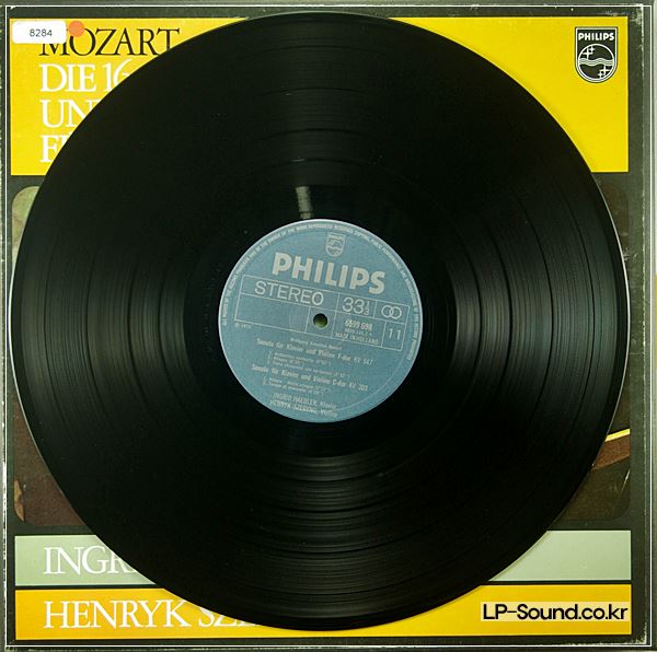 MOZART VIOLIN 16 SONATA SZERYNG HAEBLER PHILPS 6LP BOX