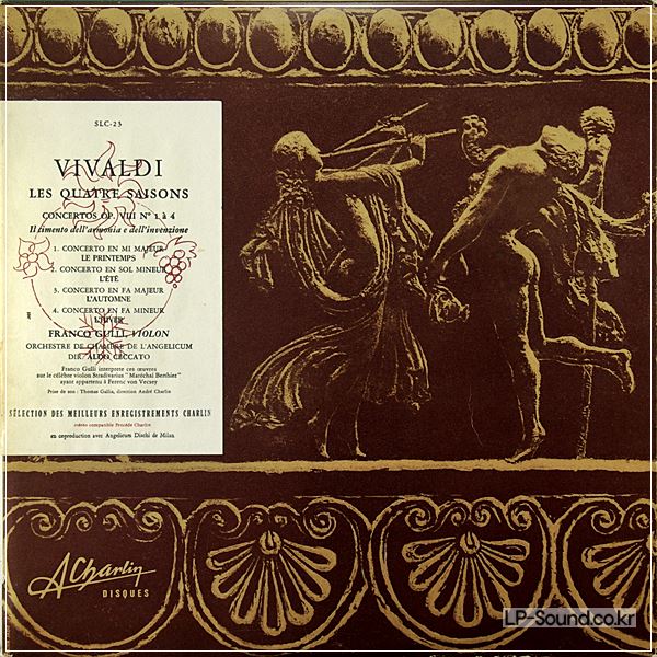 RARE GULLI CECCATO VIVALDI 4 SEASONS CHARLIN SLC 23
