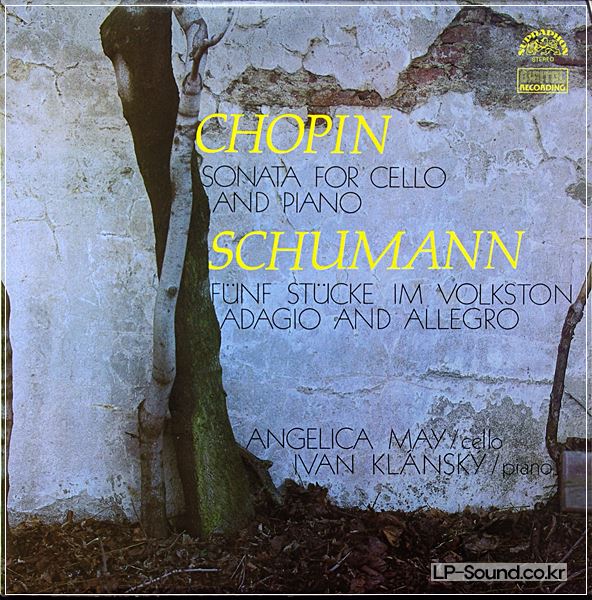 CHOPIN & SCHUMANN CELLO SONATAS STEREO ANGELICA MAY