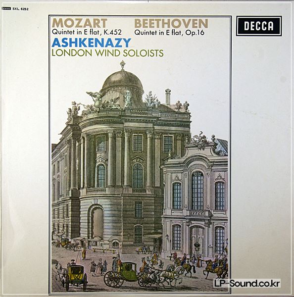 VLADIMIR ASHKENAZY & LONDON WIND MOZART  DECCA SXL 6252 UK