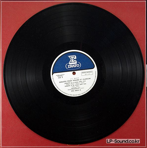 JOSEF SUK BACH SONATAS PARTITAS 1-6 VIOLIN SOLO ERATO