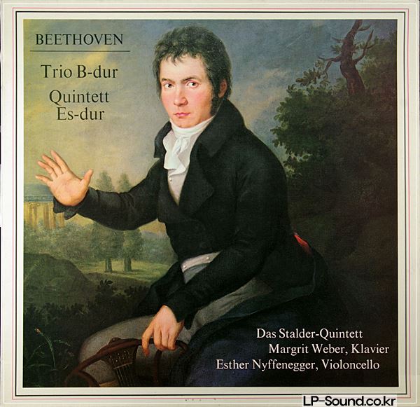 SWISS EX LIBRIS BEETHOVEN STALDER QUINTETT STEREO LP