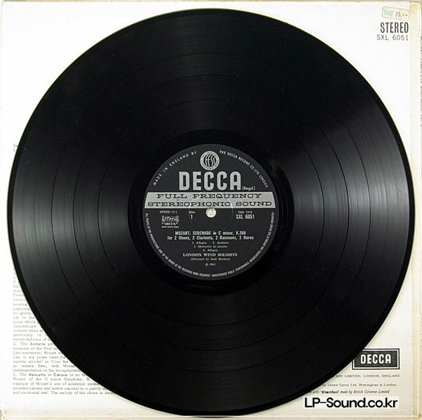 MOZART: COMPLETE WIND MUSIC VOLS. 2 AUDIOPHILE STEREO LPS