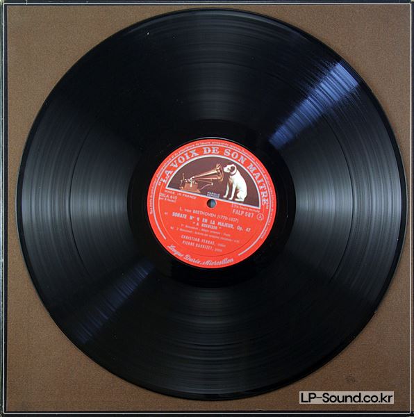 BEETHOVEN SONATAS VIOLIN & PIANO FERRAS P. BARBIZET RARE BOX FALP 584-87