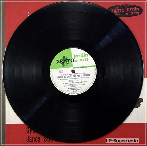 BEETHOVEN SONATA FOR PIANO AND CELLO / GYORGY SEBOK / JANOS STARKER