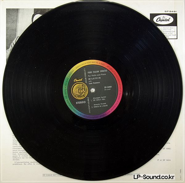 NATHAN MILSTEIN / FOUR ITALIAN SONATAS CAPITAL STREO SP 8481