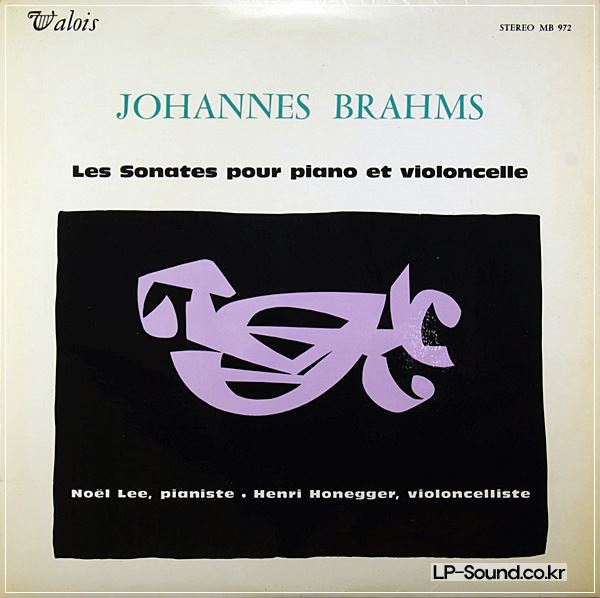 HENRI HONEGGER BRAHMS AUDIOPHILE CELLO ON FRENCH VALOIS