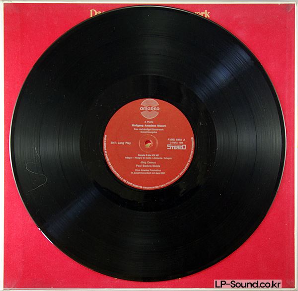 MOZART PIANO WORKS FOR FOUR HANDS BADURA SKODA & DEMUS 4LP BOX