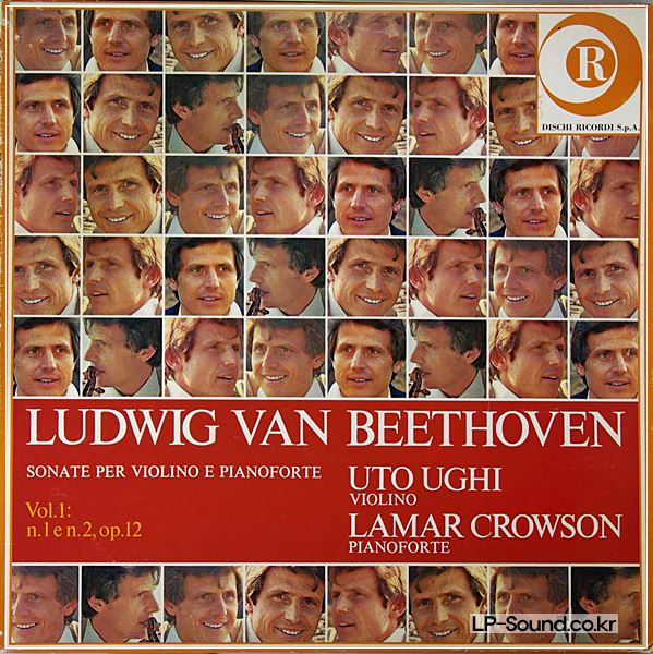 UTO UGHI  BEETHOVEN SONATA FOR VIOLIN/PIANO VOL,1