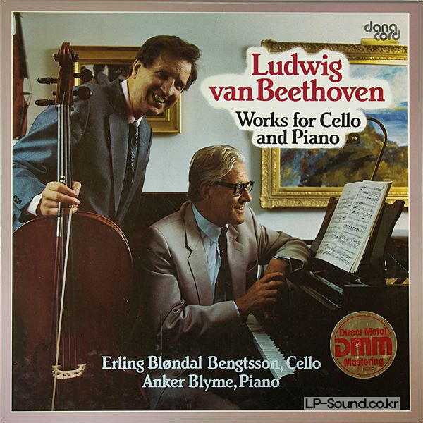 BEETHOVEN CELLO SONATAS BLØNDAL BENGTSSON BLYME DANACORD 231/3
