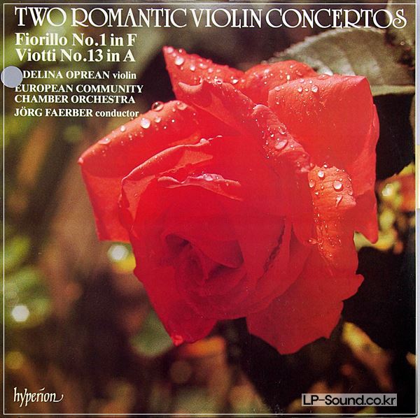 TWO ROMANTIC VIOLIN CONCERTOS FIORILLO & VIOTTI CD ADELINA OPREAN