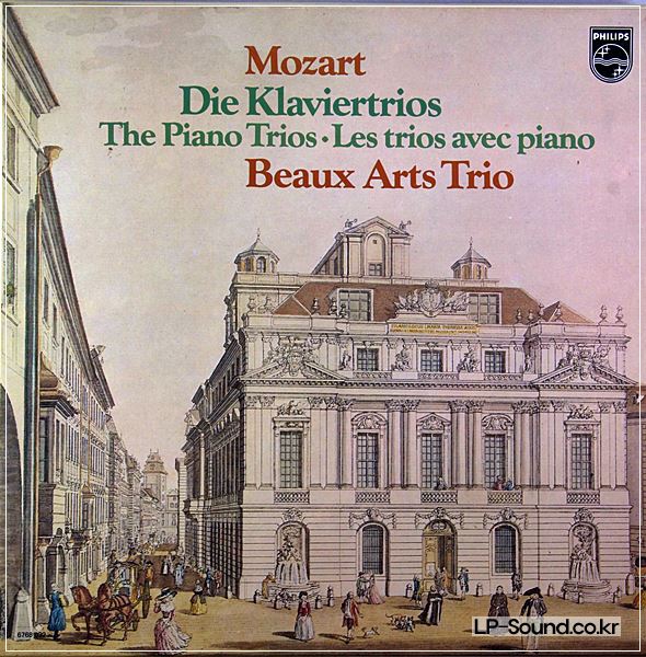 MOZART THE PIANO TRIOS 2 X LP PHILIPS STEREO BEAUX ARTS TRIO