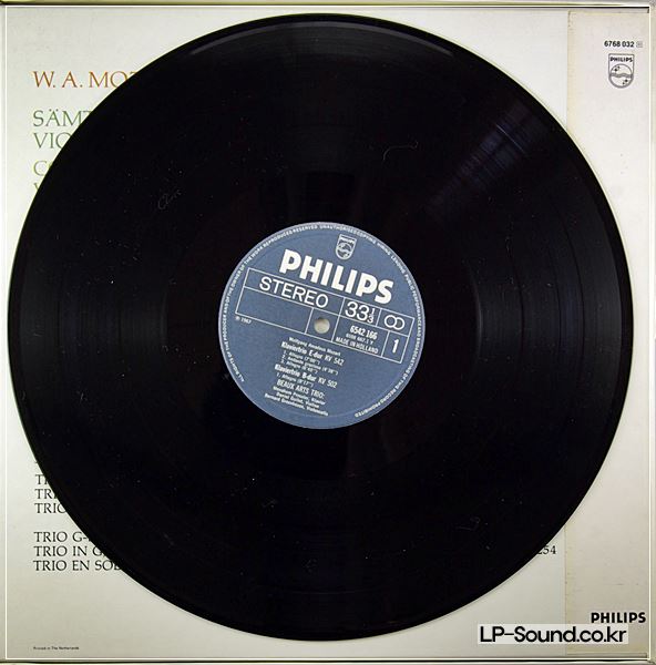 MOZART THE PIANO TRIOS 2 X LP PHILIPS STEREO BEAUX ARTS TRIO