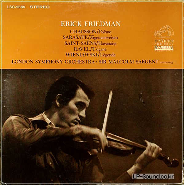 ERICK FRIEDMAN - VIOLIN RECITAL* SARASATE RCA LSC 2689