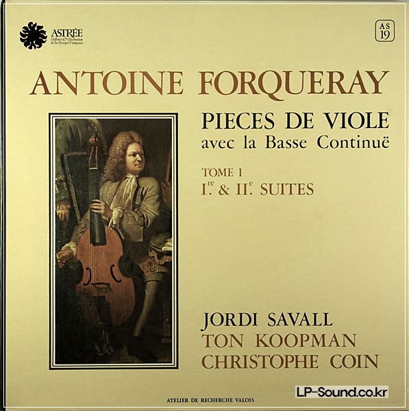 FORQUERAY PUECES VIOLE SAVALL KOOPMAN ASTREE AS19