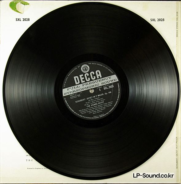 SCHUBERT OCTET IN F MAJOR / THE VIENNA OCTET SXL 2028