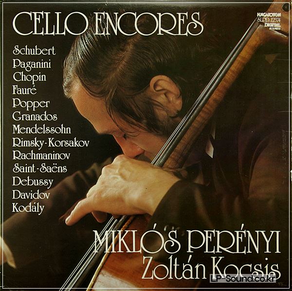 CELLO ENCORES MIKLOS PERENYI ZOLTAN HUNGARATON SLPD 12574