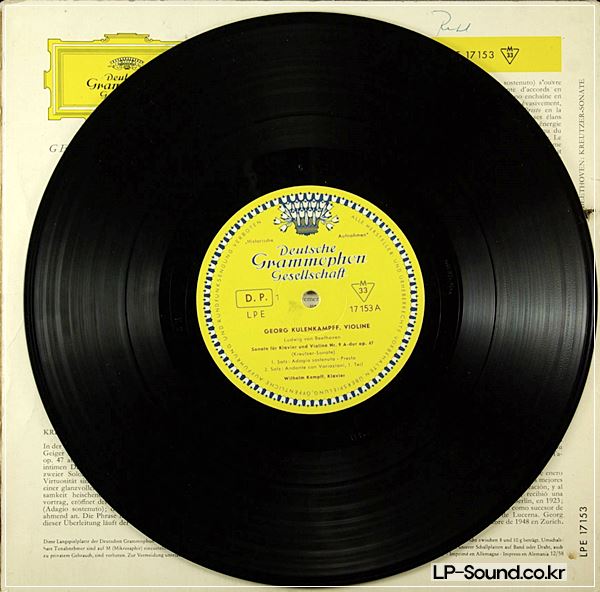 KULENKAMPFF BEETHOVEN VIOLIN SONATAS NO.9 OP.47 10