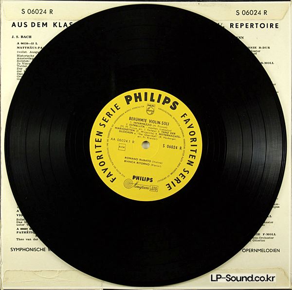 ROMANO RUBATO / BIANCA RITORNO (DE KLIJN / HEKSCH) - FAVOURITE VIOLIN SOLI 10