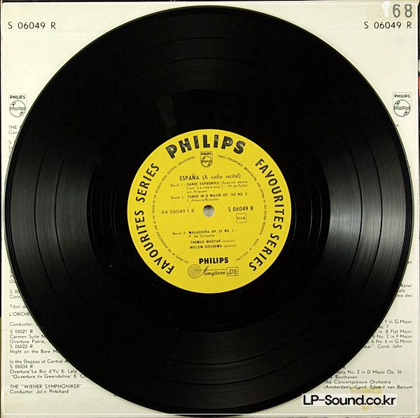 THOMAS MAGYAR - A VIOLIN RECITAL - ESPANA - PHILIPS - 10