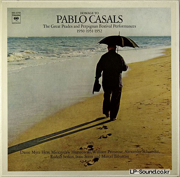 HOMAGE TO PABLO CASALS HESS HORSZOWSKI SERKIN  5 LP BOX