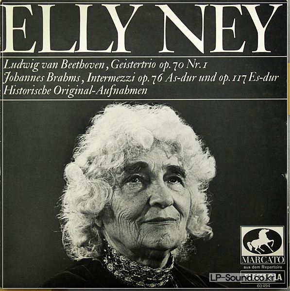 BEETHOVEN TRIO GHOST LUDWIG HOELSCHER CELLO ELLY NEY PIANO MAX STRUB VIOLIN